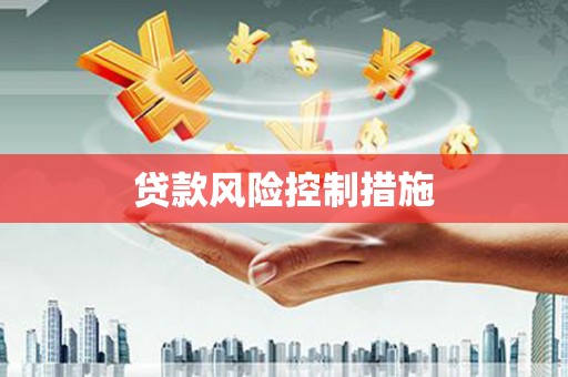 竹东贷款风险控制措施