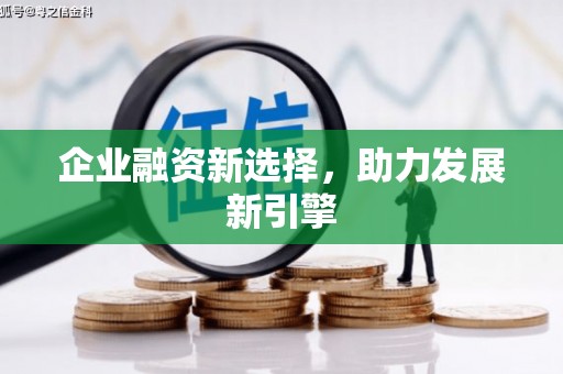 竹东企业融资新选择，助力发展新引擎