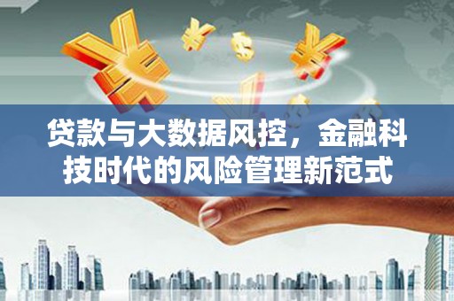 竹东贷款与大数据风控，金融科技时代的风险管理新范式
