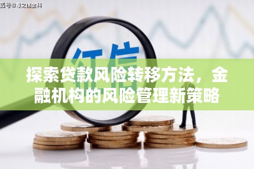 竹东探索贷款风险转移方法，金融机构的风险管理新策略