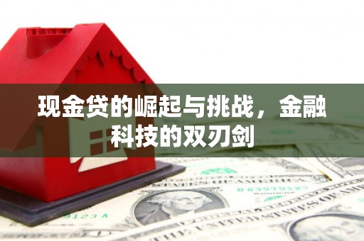竹东现金贷的崛起与挑战，金融科技的双刃剑