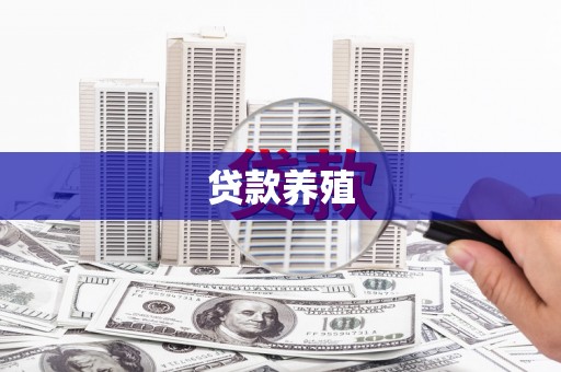 竹东贷款养殖