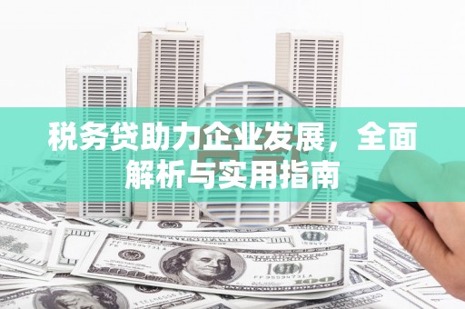 竹东税务贷助力企业发展，全面解析与实用指南