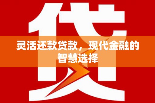 竹东灵活还款贷款，现代金融的智慧选择