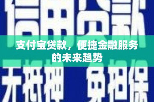竹东支付宝贷款，便捷金融服务的未来趋势