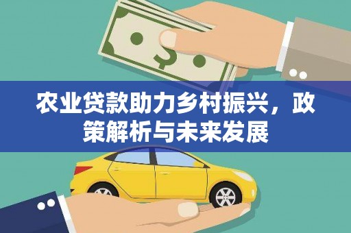 竹东农业贷款助力乡村振兴，政策解析与未来发展