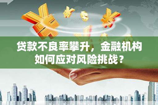 竹东贷款不良率攀升，金融机构如何应对风险挑战？