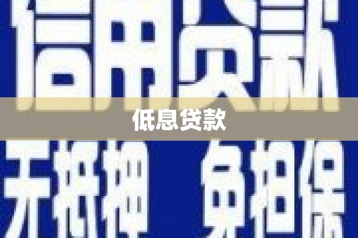 竹东低息贷款