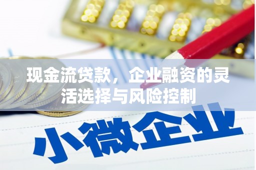 竹东现金流贷款，企业融资的灵活选择与风险控制