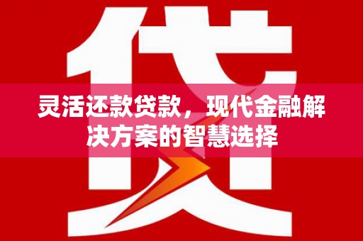 竹东灵活还款贷款，现代金融解决方案的智慧选择