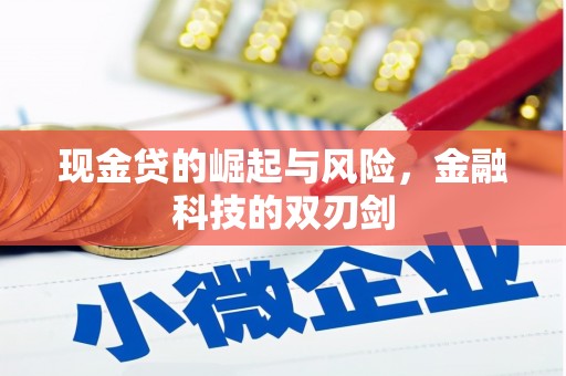 竹东现金贷的崛起与风险，金融科技的双刃剑