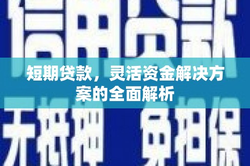竹东短期贷款，灵活资金解决方案的全面解析