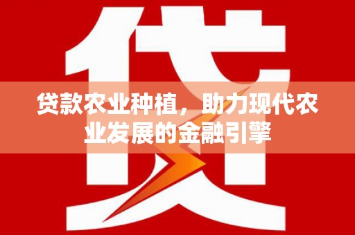 竹东贷款农业种植，助力现代农业发展的金融引擎
