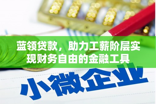 竹东蓝领贷款，助力工薪阶层实现财务自由的金融工具