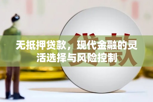 竹东无抵押贷款，现代金融的灵活选择与风险控制