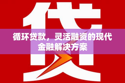 竹东循环贷款，灵活融资的现代金融解决方案