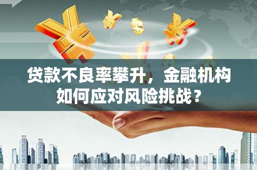 竹东贷款不良率攀升，金融机构如何应对风险挑战？