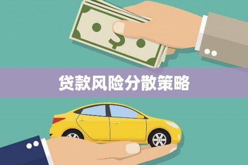 竹东贷款风险分散策略