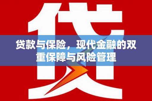 竹东贷款与保险，现代金融的双重保障与风险管理