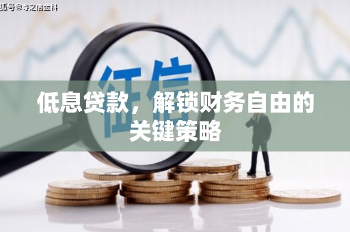 竹东低息贷款，解锁财务自由的关键策略