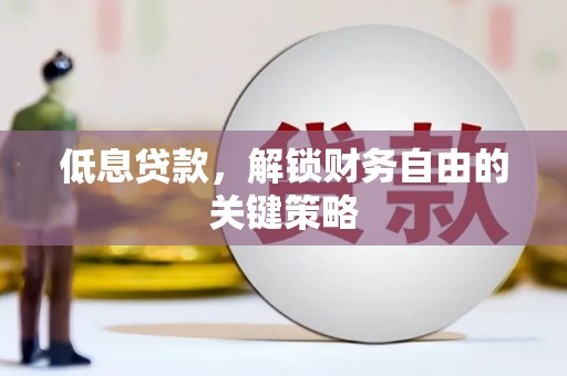竹东低息贷款，解锁财务自由的关键策略
