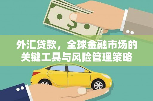 竹东外汇贷款，全球金融市场的关键工具与风险管理策略