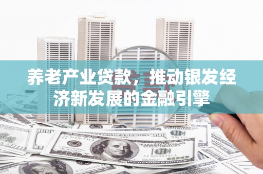 竹东养老产业贷款，推动银发经济新发展的金融引擎
