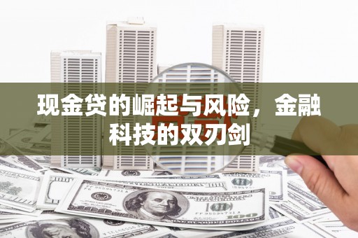 竹东现金贷的崛起与风险，金融科技的双刃剑