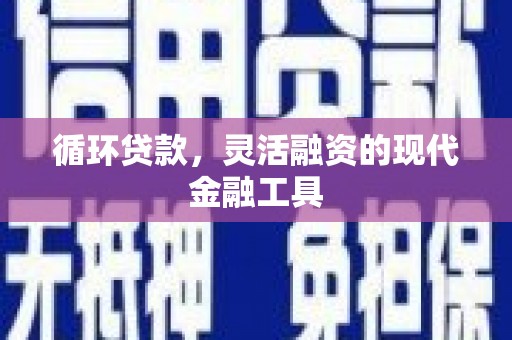 竹东循环贷款，灵活融资的现代金融工具