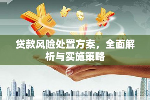 竹东贷款风险处置方案，全面解析与实施策略