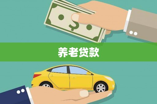 竹东养老贷款