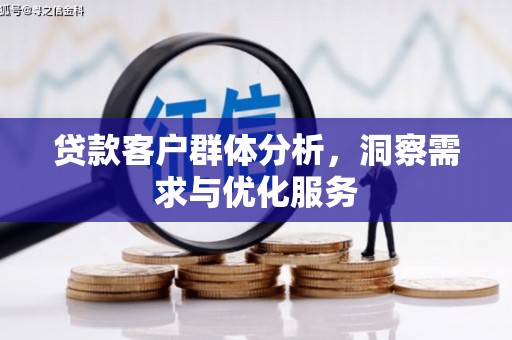 竹东贷款客户群体分析，洞察需求与优化服务